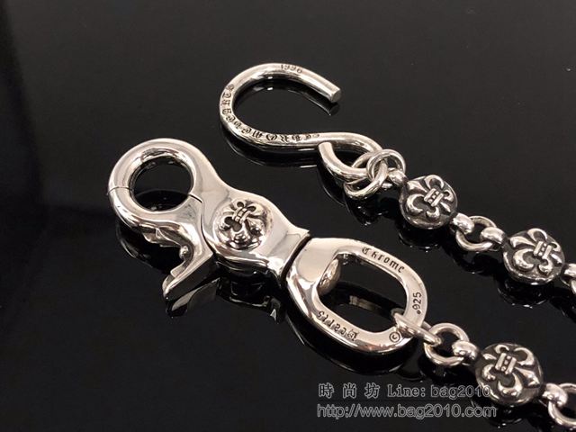 chrome hearts銀飾 克羅心褲鏈 克羅心裝飾品鏈 克羅心包鏈  gjc1890